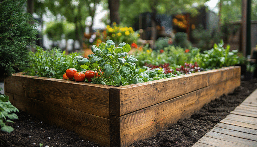fabriquer un potager en bois